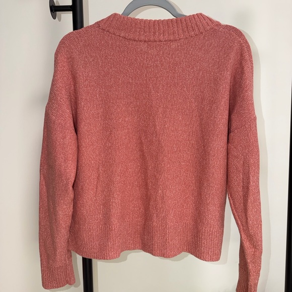 Madewell Women’s Dusty Rose Button Cardigan Sweater | Cozy Knit | Size M - Picture 9 of 11